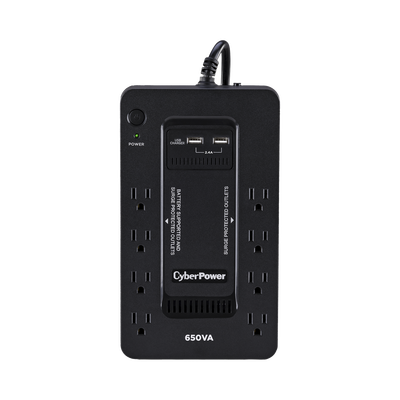 UPS Standby SX650U de CYBERPOWER con 650VA para respaldo hogar