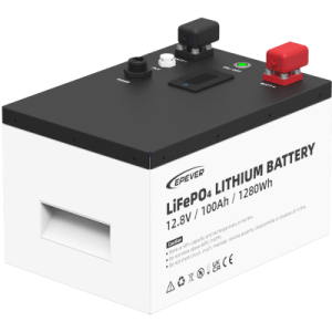 Batería litio LiFePO4 12V LFP100EP128V2 EPEVER con pantalla LCD