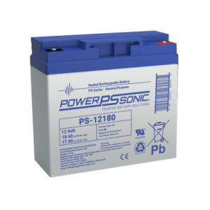 Batería AGM 12V PS-12180-M5 Power Sonic para respaldo sin mantenimiento