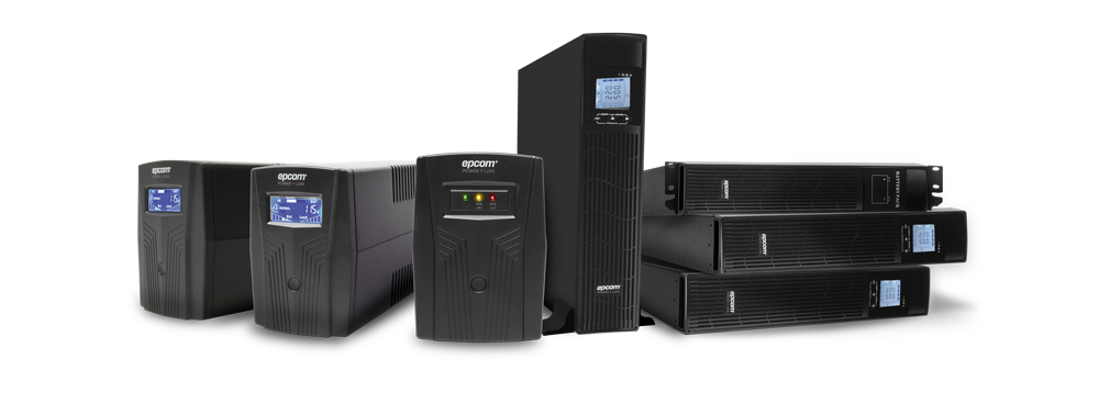 UPS  EPU1500LCD de EPCOM POWERLINE con 1500VA