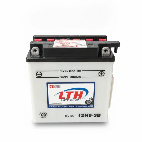 Motobatería 12N5-3B Ácido plomo LTH 12.0 V 5.0 Ah (40 CCA)