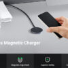 Cargador Inalámbrico Magnético 15W Magsafe Qi Certificado MFM