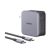 90548-p Cargador múltiple 90548 UGREEN GaN 140W con 3 puertos USB rápido