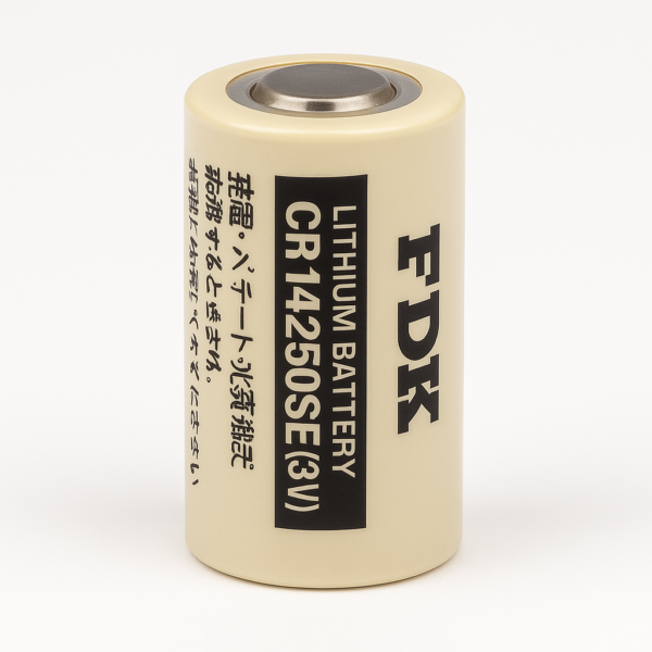 Bateria-de-litio-FDK-CR14250SE.png Pila CR14250 de litio FDK 3.0V 850mAh Tamaño 1/2AA