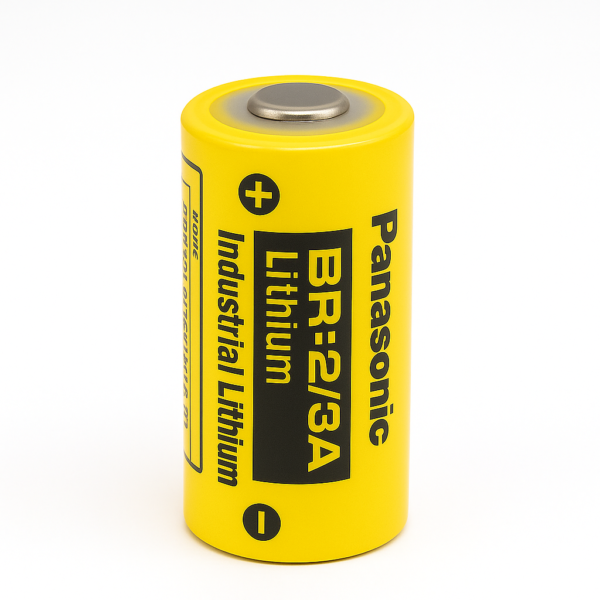 Pila BR-2/3A de litio Panasonic 3V 1200mAh Tamaño 2/3 A Pila BR-2/3A de litio Panasonic 3V 1200mAh Tamaño 2/3 A
