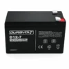 Batería D12-7 Ácido Plomo Duravolt 12 V 7.00 AH Ciclo Profundo