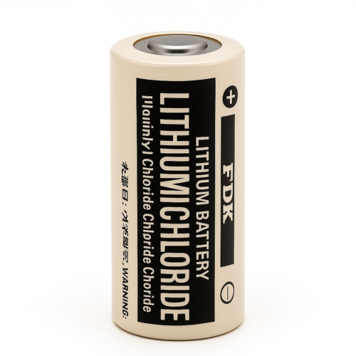 Pila-de-Litio-FDK-CR17450ER-3.0V-2400mAh-45AF-con-terminales.png Pila CR17450SE de litio FDK 3.0V 2400mAh tamaño 4/5 A