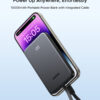 Power Bank 75161B UGREEN con cable integrado 10000mAh PD3.0