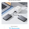 Power Bank 75161B UGREEN con cable integrado 10000mAh PD3.0