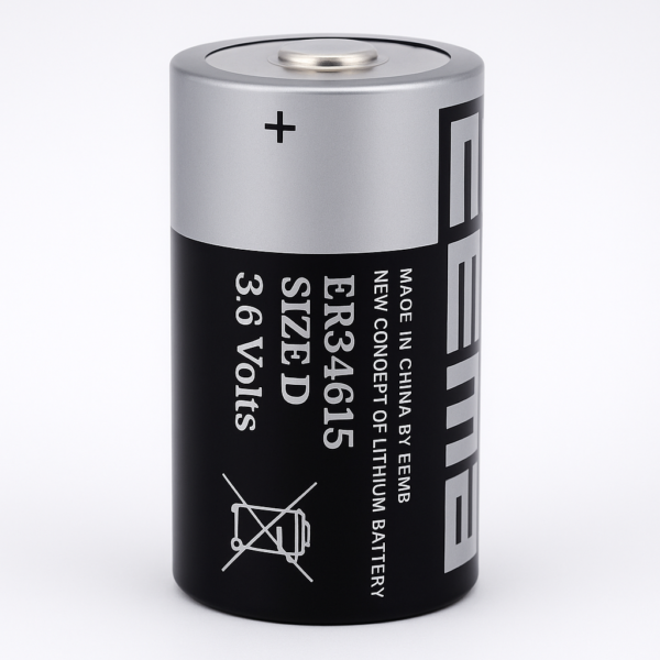 pila-eemb-er34615-3-6v-19000mah-frontal.png Pila ER34615 EEMB de litio 3.6V 19,000mAh Tamaño D