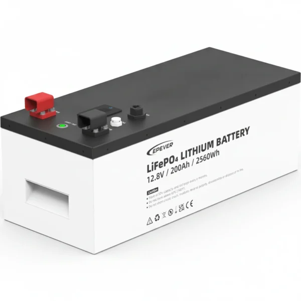 EPEVER bateria-de-litio-lfp2-56kwh12-8v-p65l1-epever · Vista-Lateral