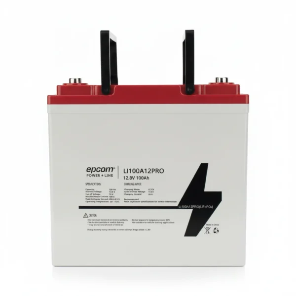 epcom bateria-de-litio-li100a12pro-epcom · Vista-Frontal