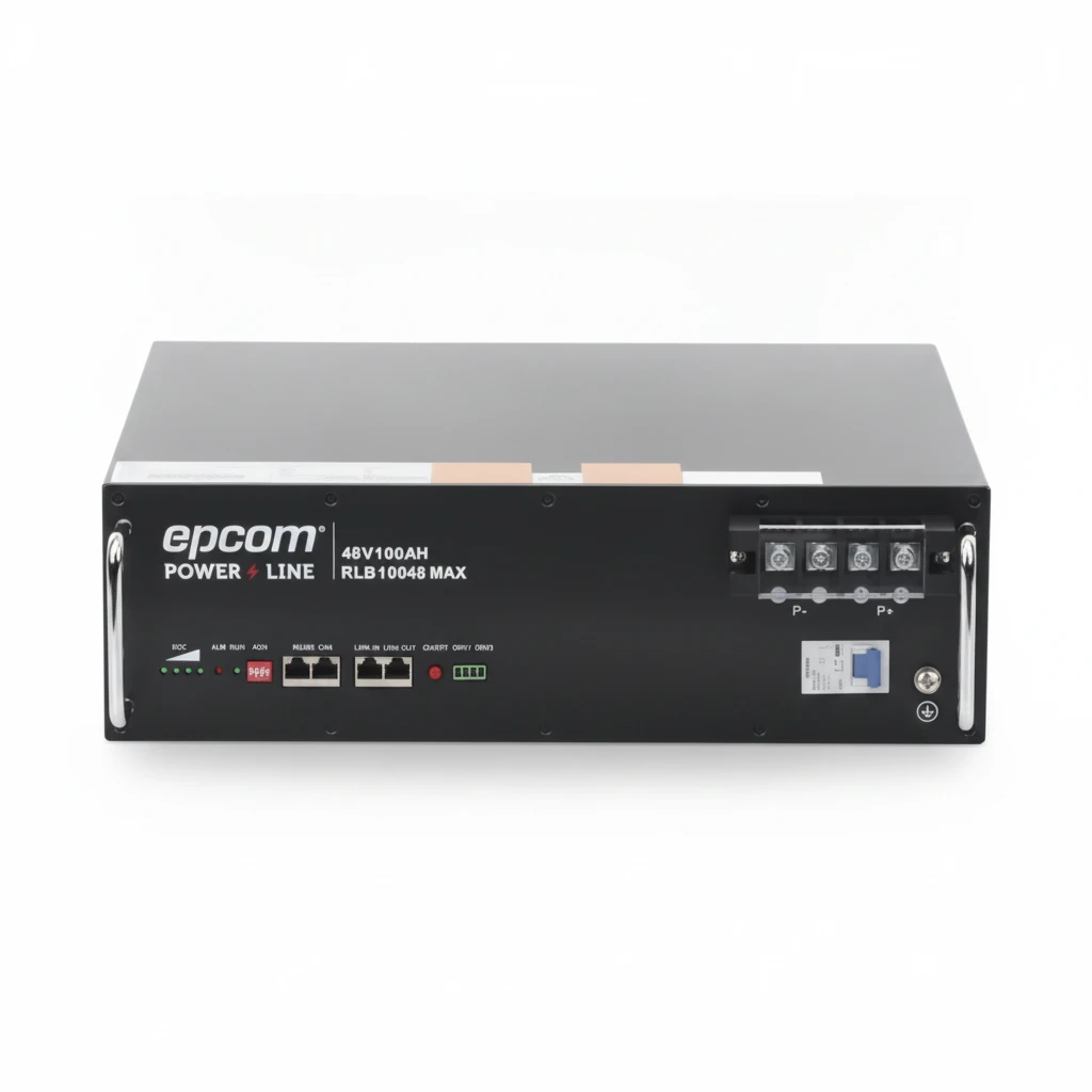 epcom POWER LINE bateria-de-litio-rlb10048max-epcom-power-line · Vista-Frontal
