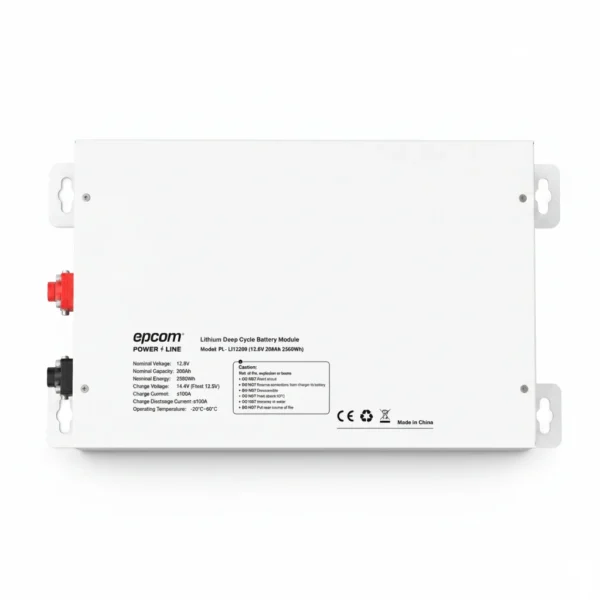 epcom bateria-de-litio-rlfp128100amax-epcom · Vista-Lateral