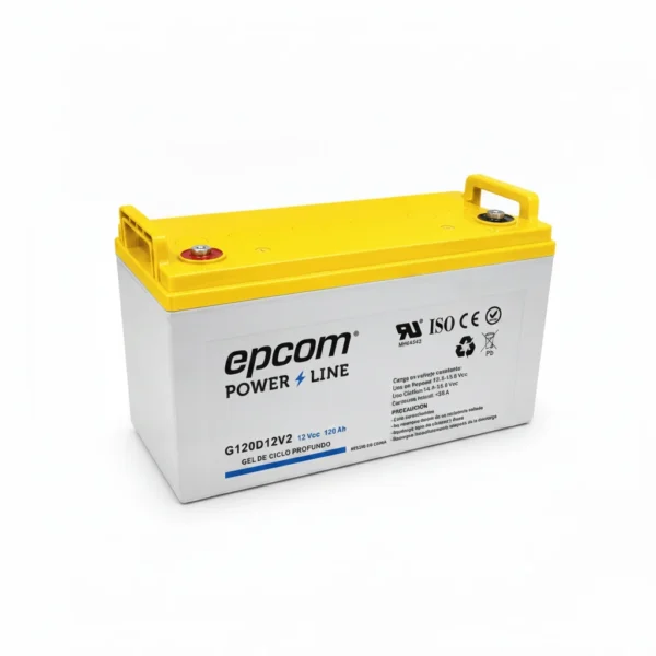 Epcom bateria-g120d12v2-epcom · Vista-Lateral Epcom bateria-g120d12v2-epcom · Vista-Lateral