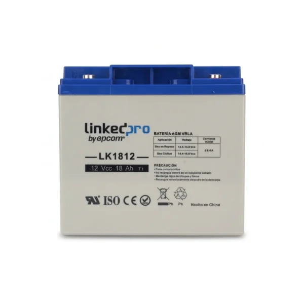 PBU bateria-lk1812-linkedpro · Vista-Frontal PBU bateria-lk1812-linkedpro · Vista-Frontal