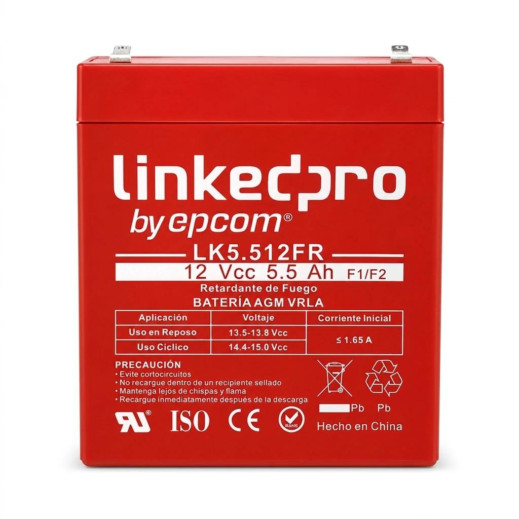 Batería LK5.512FR de Linkedpro 12.0 V 5.5 Ah