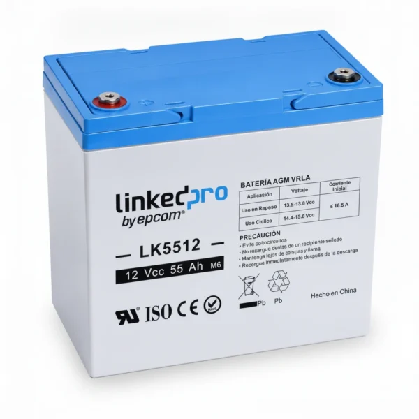 Linkedpro bateria-lk5512-linkedpro · Vista-Lateral Linkedpro bateria-lk5512-linkedpro · Vista-Lateral