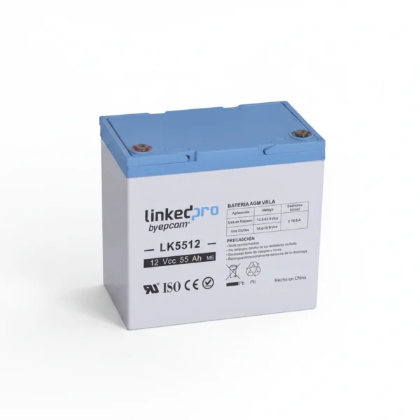 Linkedpro bateria-lk5512-linkedpro · Vista-Lateral Linkedpro bateria-lk5512-linkedpro · Vista-Lateral