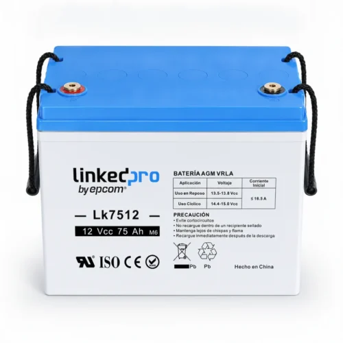 Linkedpro bateria-lk7512-linkedpro · Vista-Frontal