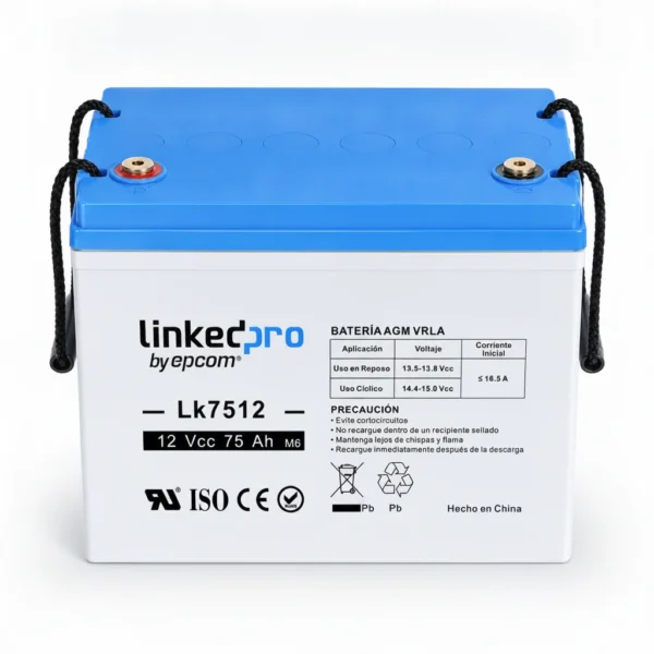 Linkedpro bateria-lk7512-linkedpro · Vista-Frontal Linkedpro bateria-lk7512-linkedpro · Vista-Frontal