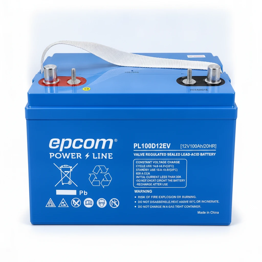 epcom bateria-pl100d12ev-epcom · Vista-Frontal