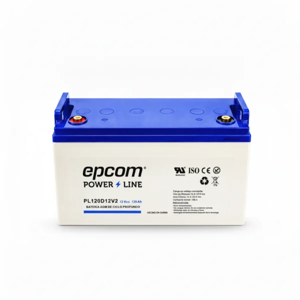 epcom bateria-pl120d12v2-epcom · Vista-Frontal