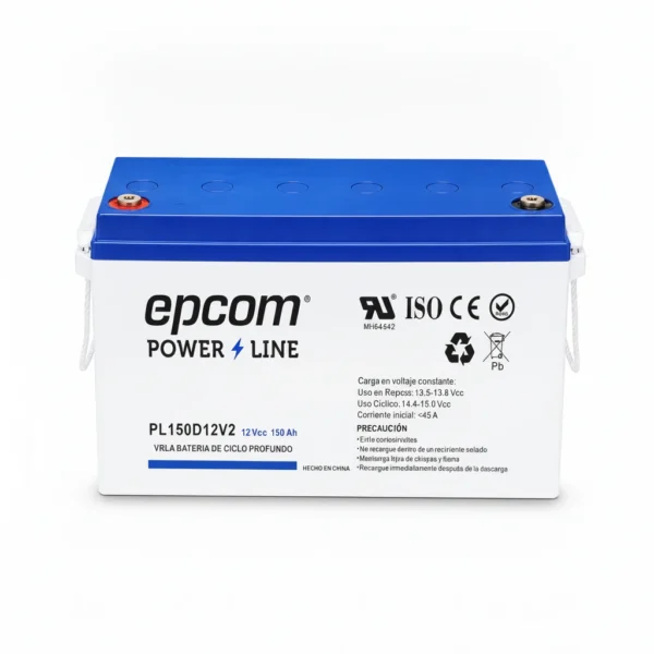 epcom bateria-pl150d12v2-epcom · Vista-Frontal epcom bateria-pl150d12v2-epcom · Vista-Frontal
