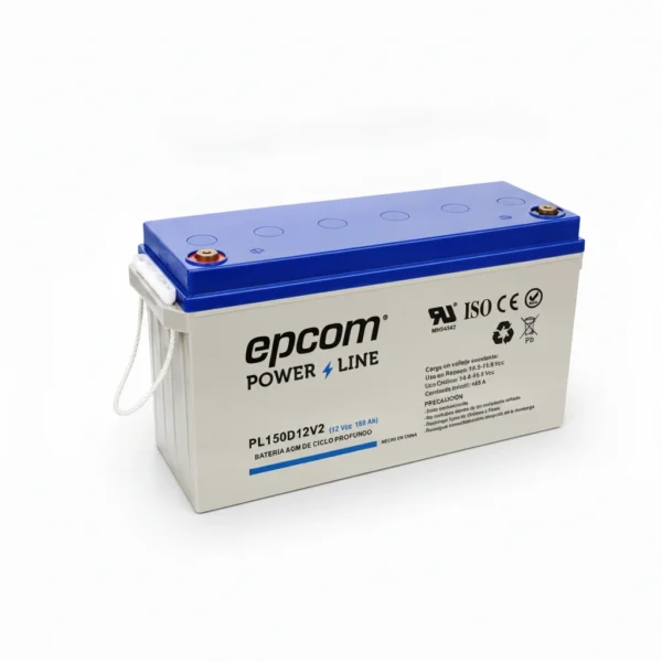 epcom bateria-pl150d12v2-epcom · Vista-Lateral epcom bateria-pl150d12v2-epcom · Vista-Lateral