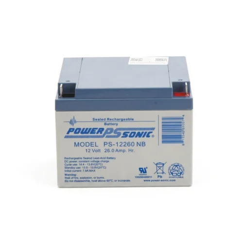 PBU bateria-ps-12260-power-sonic · Vista-Frontal
