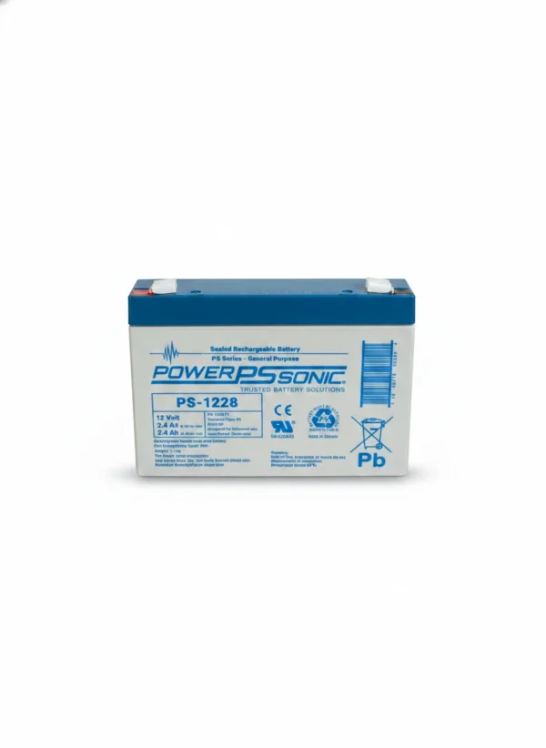 Power-Sonic bateria-ps-1228-power-sonic · Vista-Frontal