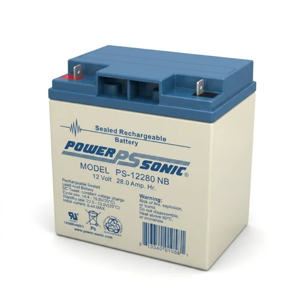 PBU bateria-ps-12280-power-sonic · Vista-Lateral PBU bateria-ps-12280-power-sonic · Vista-Lateral