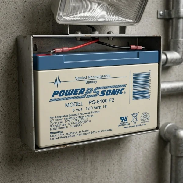 PBU bateria-ps-6100-power-sonic · Aplicacion