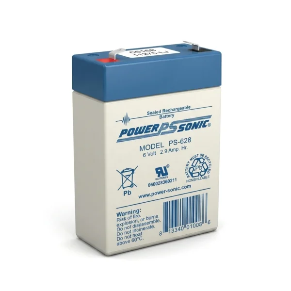 PBU bateria-ps-628-power-sonic · Vista-Lateral PBU bateria-ps-628-power-sonic · Vista-Lateral