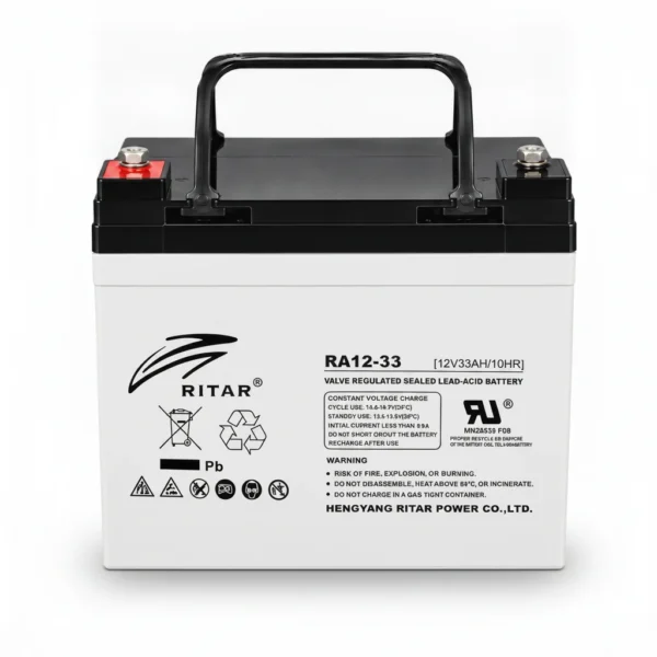 Ritar bateria-ra12-33-ritar · Vista-Frontal Ritar bateria-ra12-33-ritar · Vista-Frontal