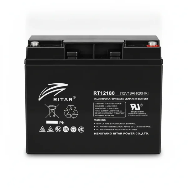 RITAR bateria-rt12180-ritar · Vista-Frontal RITAR bateria-rt12180-ritar · Vista-Frontal
