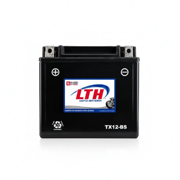 LTH motobaterias-tx12-bs-lth · Vista-Frontal