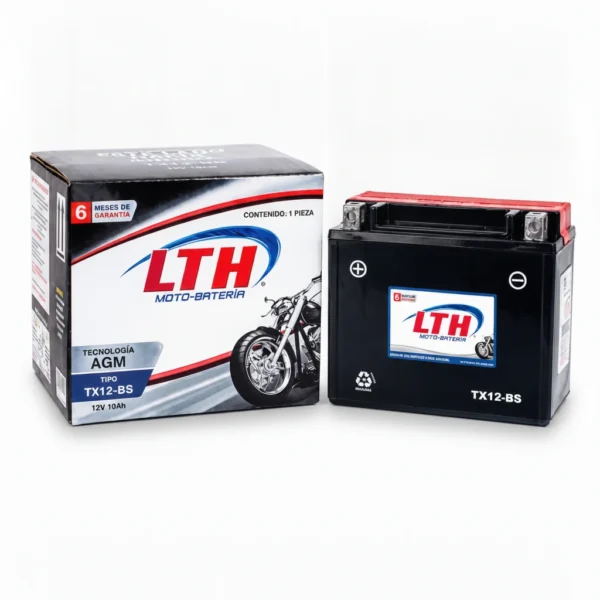 LTH motobaterias-tx12-bs-lth · Vista-Lateral