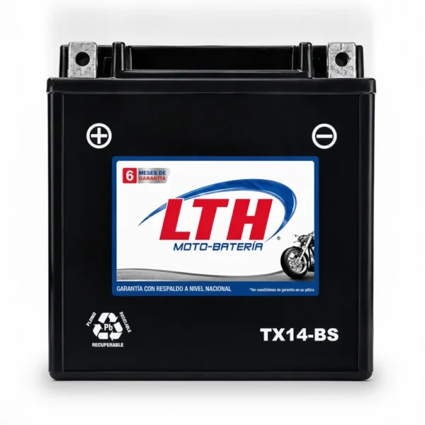 LTH motobaterias-tx14-bs-lth · Vista-Frontal