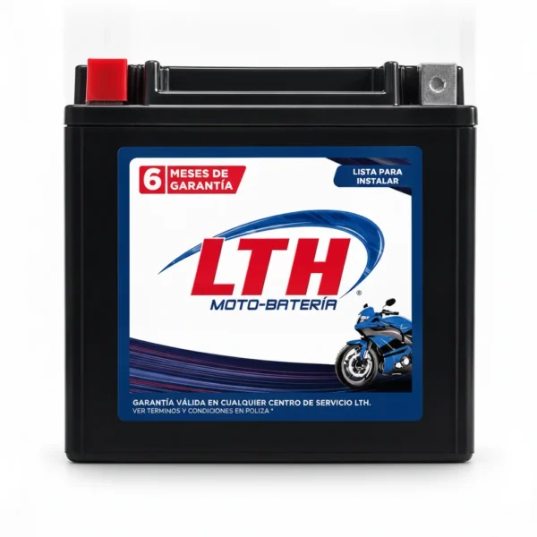 LTH motobaterias-tx14-fa-lth · Vista-Frontal