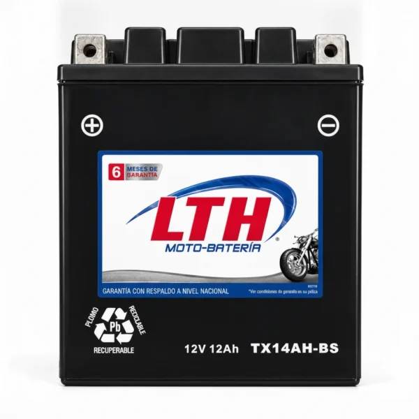 LTH motobaterias-tx14ah-bs-lth · Vista-Frontal LTH motobaterias-tx14ah-bs-lth · Vista-Frontal