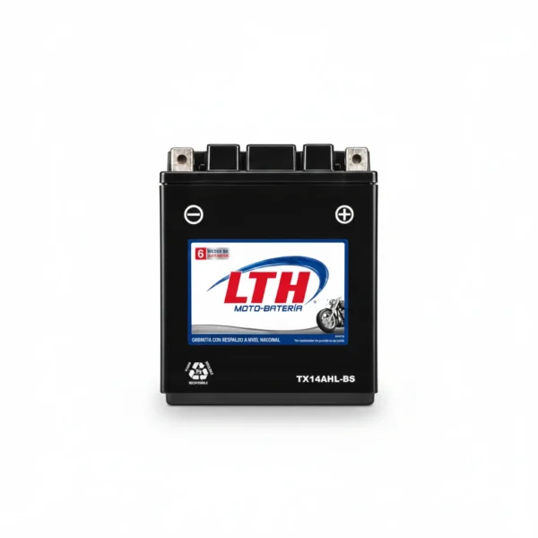 LTH motobaterias-tx14ahl-bs-lth · Vista-Frontal