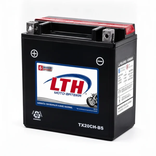 LTH motobaterias-tx20ch-bs-lth · Vista-Lateral
