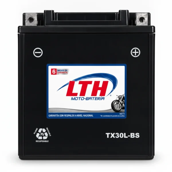 LTH motobaterias-tx30l-bs-lth · Vista-Frontal