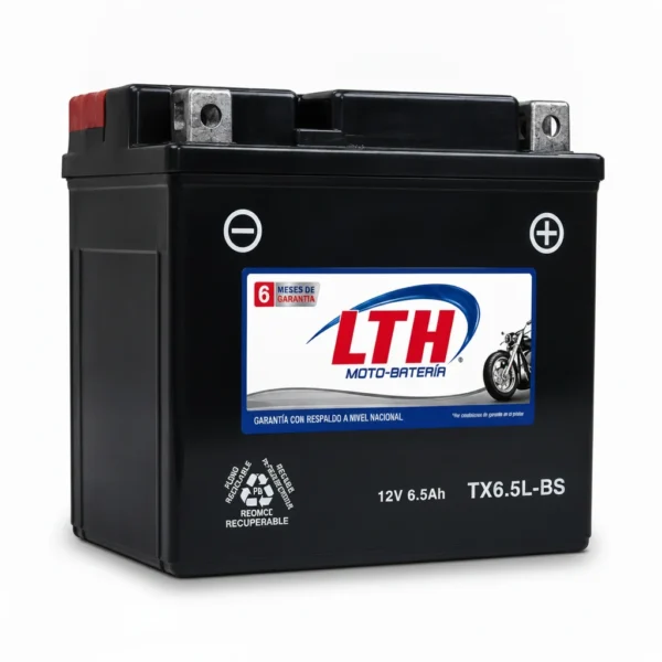 LTH motobaterias-tx6-5l-bs-lth · Vista-Lateral