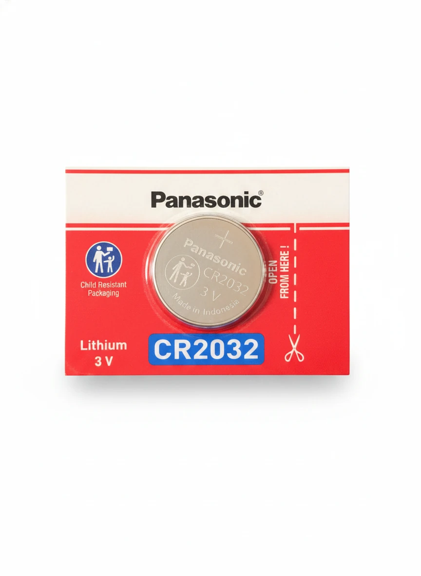 Panasonic pila-cr2032-panasonic · Vista-Lateral