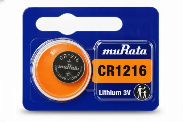 Murata pilas-cr1216-murata · Vista-Frontal Murata pilas-cr1216-murata · Vista-Frontal