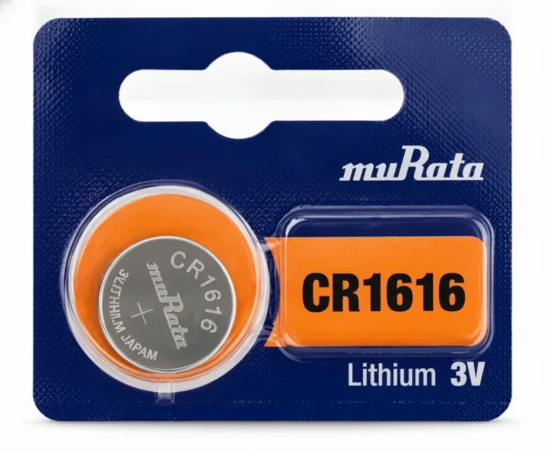 Murata pilas-cr1616-murata · Vista-Frontal