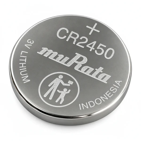 Murata pilas-cr2450-murata · Vista-Lateral