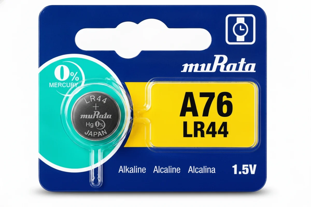 Murata Electronics pilas-lr44-murata-electronics · Vista-Frontal
